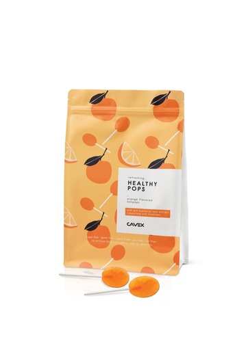 [CABW902] HEALTHY POPS ORANGE (FRESH BREATH)/60