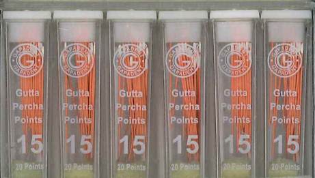 [GAGPV15] GUTTA PERCHA POINTS CC 15 VIAL/20