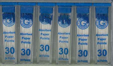 [GAPPV30] PAPER POINTS CC 30 VIAL/34
