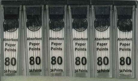 [GAPPV80] PAPER POINTS CC 80 VIAL/34