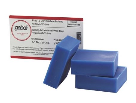 [GB74800] GEBDI MILLING WAX BLUE 10 X 53G
