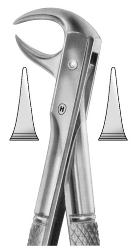 [HMHSA07386] EXTRACTION FORCEPS LOWER MOLAR COWHORN 86