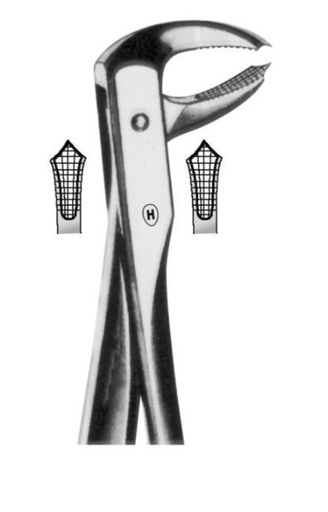 [HMHSA11673] EXTRACTION FORCEPS LOWER MOLAR 73