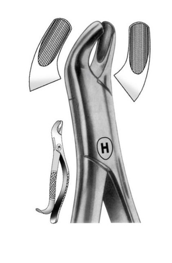 [HMHSA37724] EXTRACTION FORCEPS AMERICAN 24