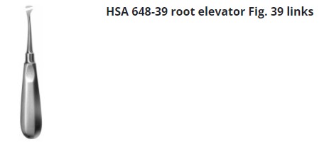 [HMHSA64839] ROOT ELEVATOR CRYER LWR LEFT ROOT 39