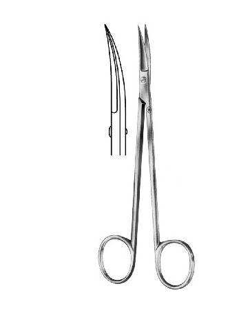 [HMHSB03116] SCISSORS KELLY CURVED SHARP 160MM