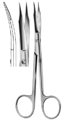 [HMHSB04913] SCISSORS GOLDMAN FOX GINGIVECTOMY 130MM