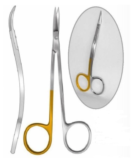 [HMHSB39211] LA GRANGE SCISSORS SUPERCUT CURVED 115MM