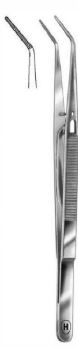 [HMHSC03115] TWEEZERS WITH RATCHET 155MM