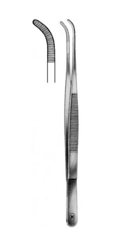[HMHSC07514] TWEEZERS DRESSING CURVED 145MM