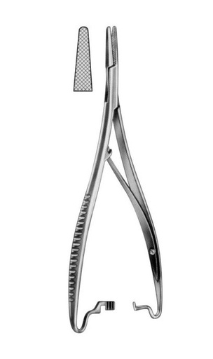 [HMHSD01214] NEEDLE HOLDER MATHIEU W RATCHET 140MM