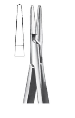 [HMHSD31114] CASTROVIEJO MICRO NEEDLE HOLDER TC W/RATCHET 140MM