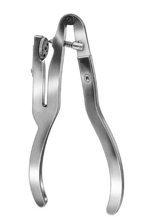 [HMHSH15100] IVORY STYLE RUBBER DAM PUNCH 160MM