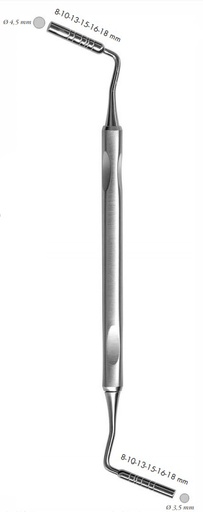 [HMHSK39719] BONE GRAFT PLUGGER 190MM DIAM 3.5/4.5MM