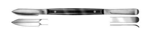 [HMHSL11917] WAX KNIFE LESSMANN 175MM