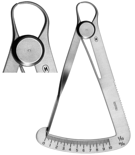 [HMHSL24500] MEASURING CALIPERS/GAUGE IWANSON METAL