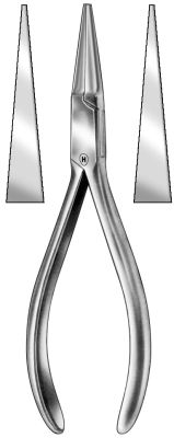 [HMHSL47214] PLIERS FLAT NOSE SMOOTH 140MM