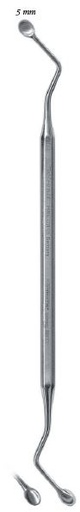 [HMHWK03105] SURGICAL CURETTE OVAL 5MM