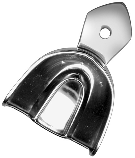 [HMHWL30404] IMPRESSION TRAY SOLID DENTATE UPP SMALL