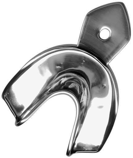 [HMHWL31303] IMPRESSION TRAY SOLID DENTATE LOW MEDIUM