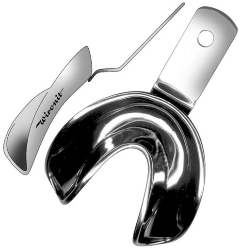 [HMHWL34707NZ] IMPRESSION TRAY SOLID EDENT LOWER MEDIUM