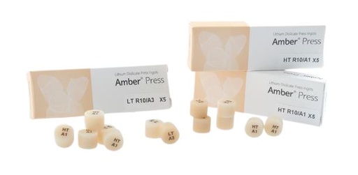 [HSAPR10HTA35] AMBER PRESS SHADE A3.5 HT R10 INGOT/5