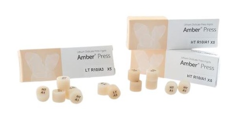 [HSAPR10LTA35] AMBER PRESS SHADE A3.5 LT R10 INGOT/5