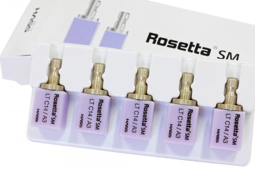 [HSRSMLTC14A3] ROSETTA SM SHADE A3 LT C14 14MM BLOCK/5