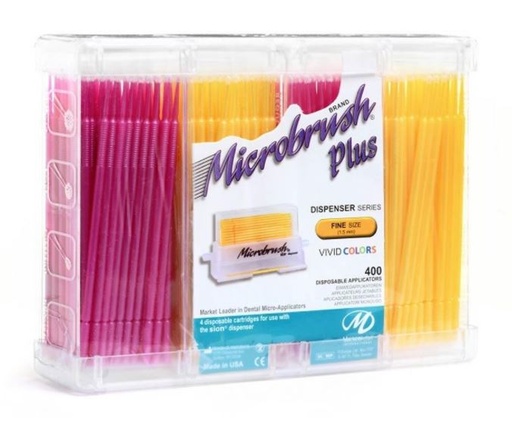 [HYPF400] MICROBRUSH FINE REFILL PINK/YEL/400