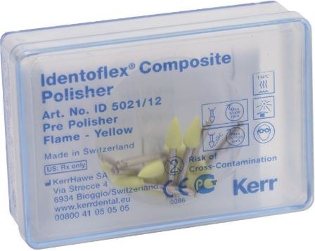 [ID5021] POLISHER YELLOW FLAME PKT 12