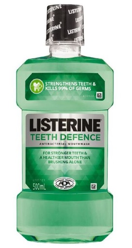 [JJ79602410] LISTERINE TEETH DEFENCE 500ML