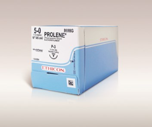 [JM8698G] SUTURE PROLENE SUTURE 5/0 13MM RC/12