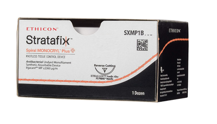 [JMSXMP1B115] STRATAFIX MONOCRYL SUTURE 4/0 24MM 1/2 PRC/12
