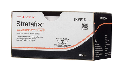 [JMSXMP1B116] STRATAFIX MONOCRYL SUTURE 4/0 24MM 1/2 PRC/12