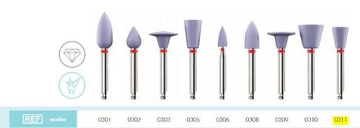 [KE0311012] NOBILIS DIAMOND POLISHER STD CUP 0304/12