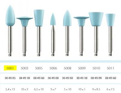 [KE5001012] COMPOSITE POLISHER BLUE GRENADE PKT 12