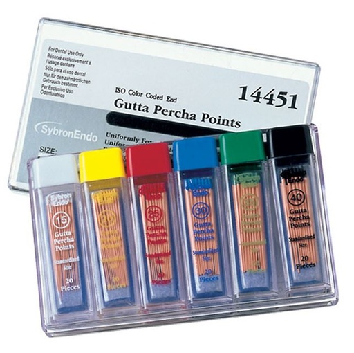 [KR14392] GUTTA PERCHA POINTS 70 PKT 20 /6
