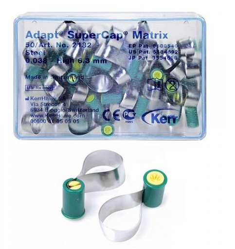 [KR2182] SUPERMAT ADAPT MATR STL .038X6.3MM/50