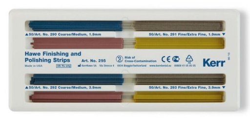 [KR290] FINISH/POLISH STRIPS 1.9MM COARSE/MED/100