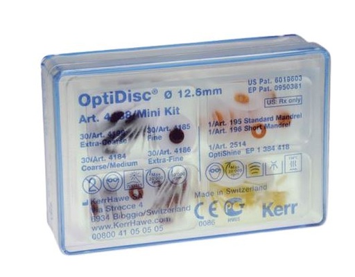[KR4188] MINI KIT OPTIDISC 12.6MM /PKT 120
