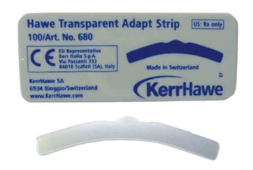 [KR680] HAWE TRANSPARENT STRIPS .075MM/100