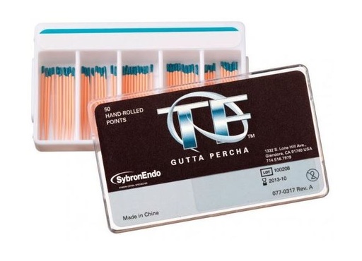 [KR8220440] TF GUTTA PERCHA POINTS 40 TAPER .04 PKT 50