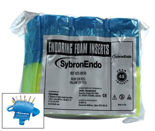 [KR8250050] ENDO RING FOAM INSERTS PKT 48