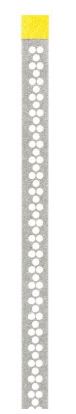 [KRFSP2SF] PERF DIAMOND STRIP 2.5MM SUPERFINE/10