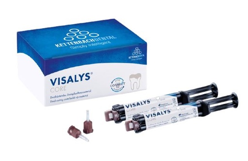 [KT13860] VISALYS CORE SYRINGE WHITE 2 X 5ML
