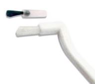 [LAT33100] BRUSH TIPS WHITE/BLACK TIP XF PKT 100