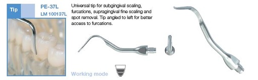 [LM100137L] FINE UNIVERSAL SCALER TIP 37 LEFT