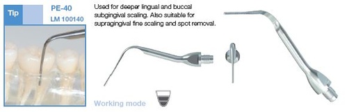 [LM100140] SCALER TIP PE40