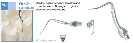 [LM100140R] SCALER TIP PE40R