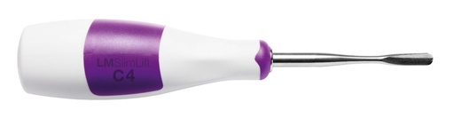 [LM812840] SLIMLIFT C4 LUXATING INST CURV 4MM W CASSETTE